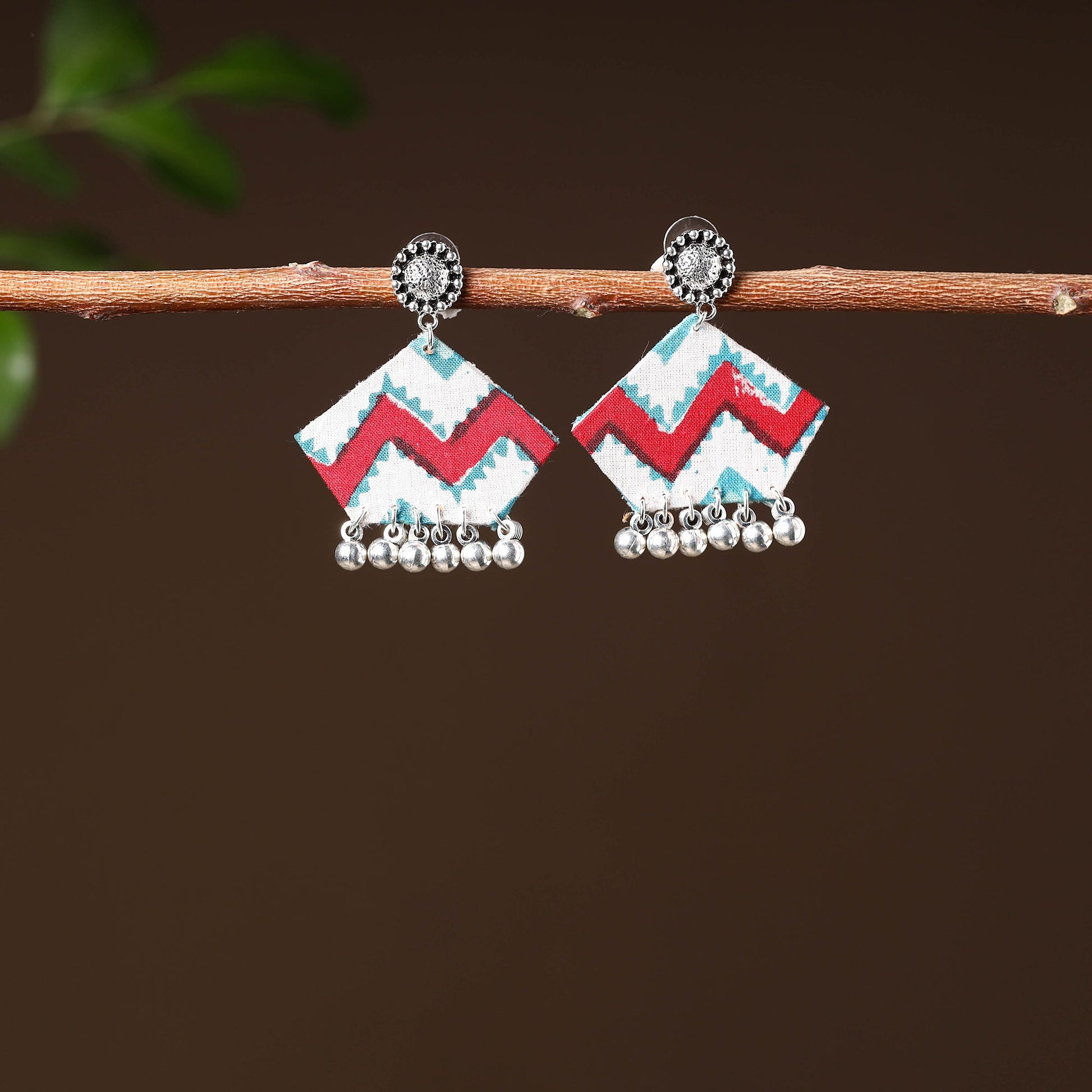 Ayaat Handcrafted GS Fabart Earrings