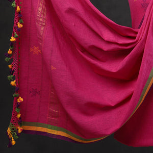 3pc Kutch Handloom Organic Kala Cotton Suit Material Set 09