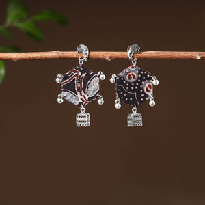 Alisha Handcrafted GS Fabart Earrings