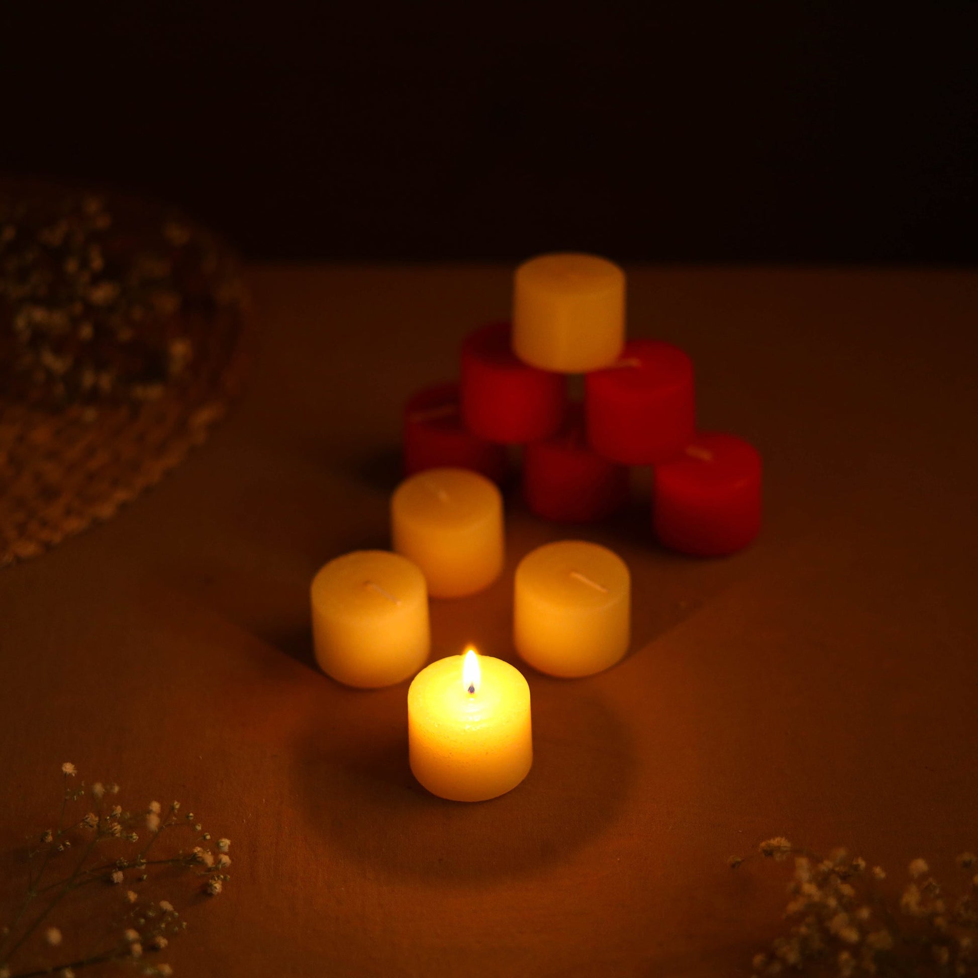 Aromatic Pillar Candles (Set of 10)
