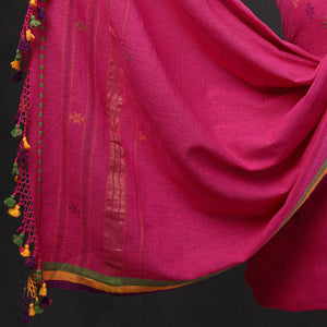 3pc Kutch Handloom Organic Kala Cotton Suit Material Set 12