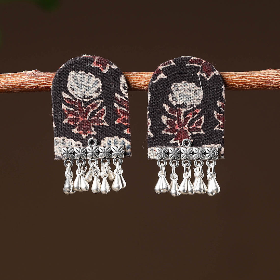Asiya Handcrafted GS Fabart Earrings
