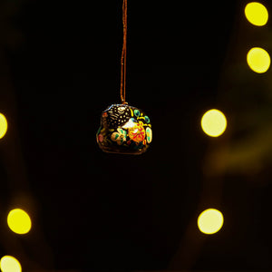 Bird - Kashmir Handpainted Christmas Decor Ornament 80
