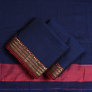 Brown - 3pc Dharwad Cotton Suit Material Set 28