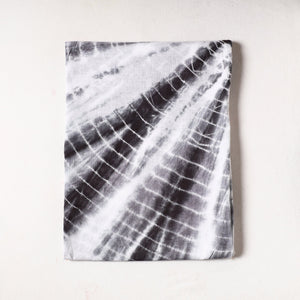 Black - Shibori Tie-Dye Cotton Precut Fabric (1 Meter)