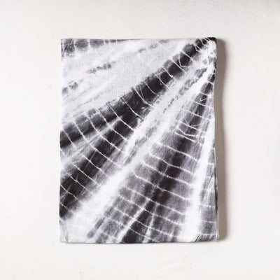 Black - Shibori Tie-Dye Cotton Precut Fabric (1 Meter)
