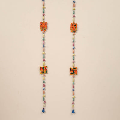Banaras Handpainted Decorative Wall Hanging Set 08