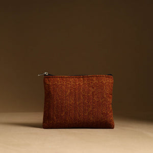 Brown - Handmade Cotton Multipurpose Utility Pouches (set of 3) 07
