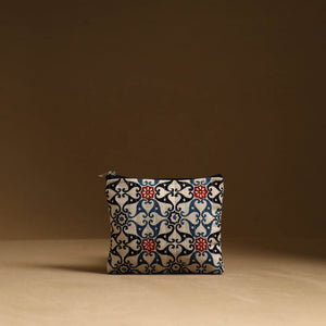 Beige - Handmade Cotton Multipurpose Utility Pouches (set of 3) 13