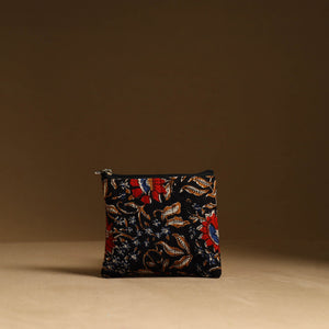 Black - Handmade Cotton Multipurpose Utility Pouches (set of 3) 14