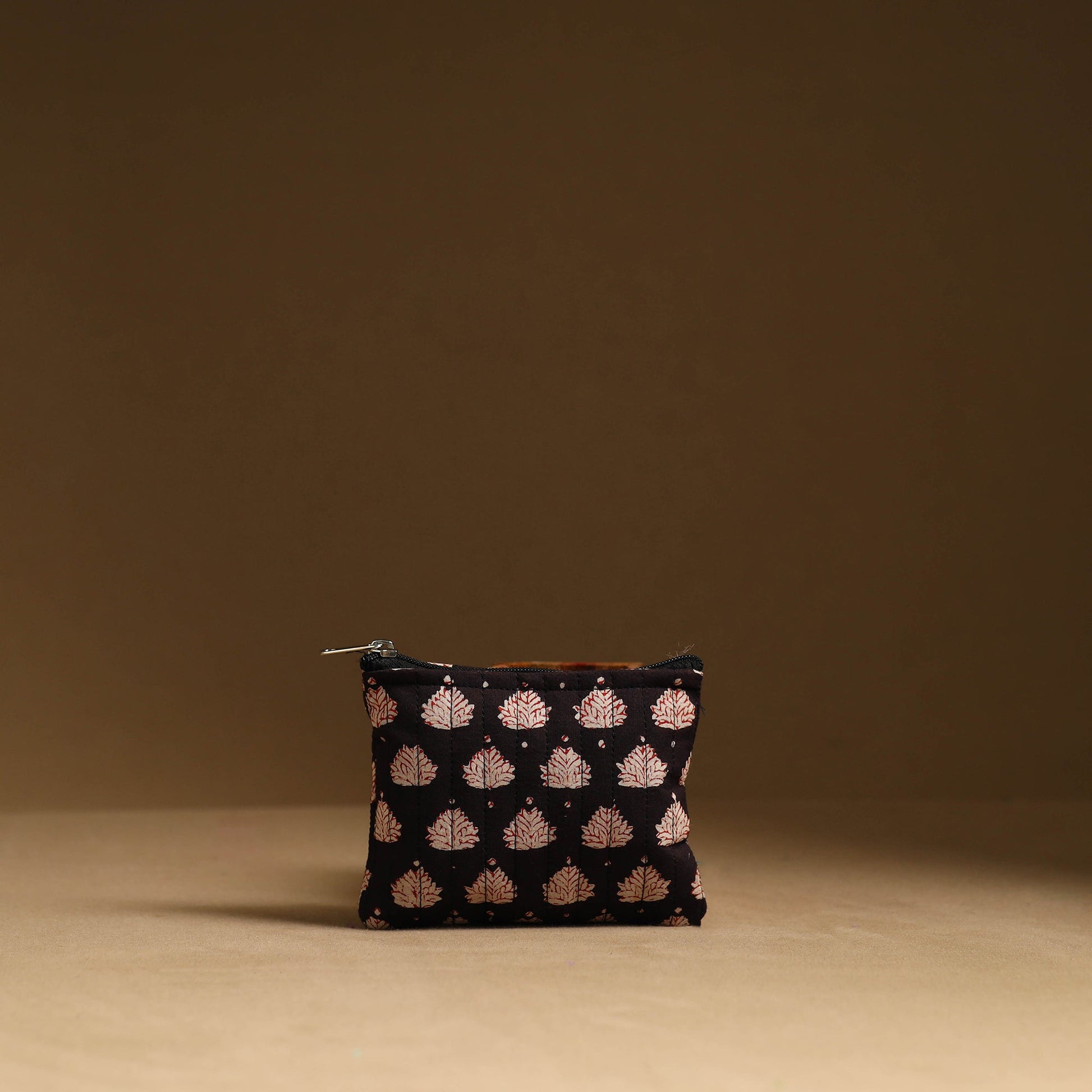Black - Handmade Cotton Multipurpose Utility Pouches (set of 3) 25
