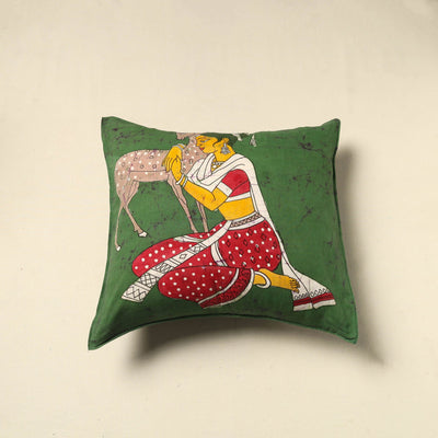Pure Cotton Hand Batik Cushion Cover (18 x 18 in) 83