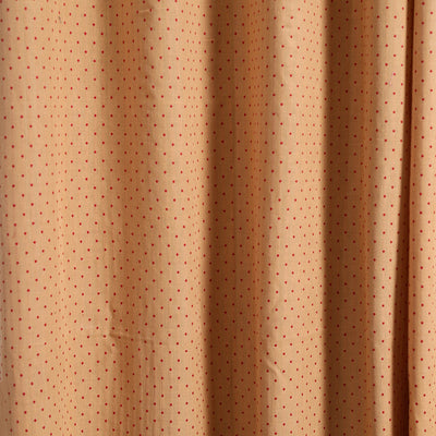 Brown - Cotton Door Jacquard Curtain (7 x 3 Feet) 05