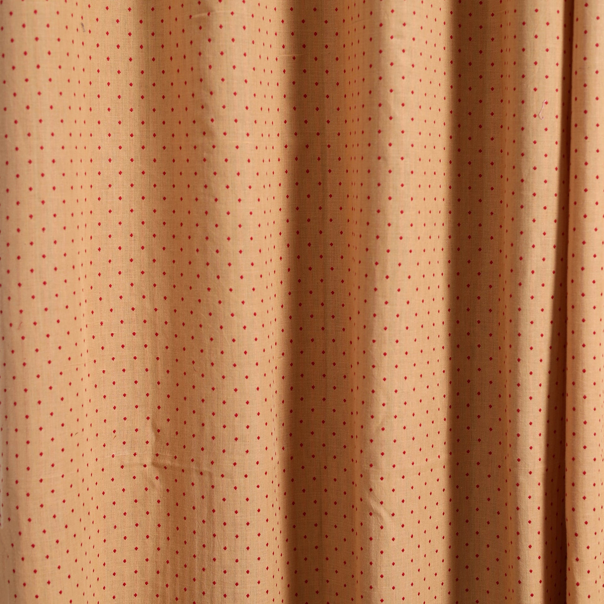 Brown - Cotton Door Jacquard Curtain (7 x 3 Feet) 05