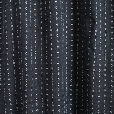 Black - Cotton Door Jacquard Curtain (7 x 3 Feet) 06