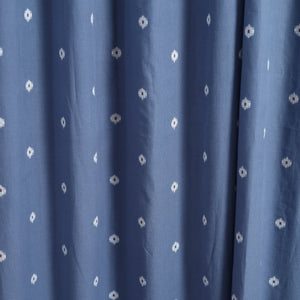 Blue - Cotton Door Jacquard Curtain (7 x 3 Feet) 10