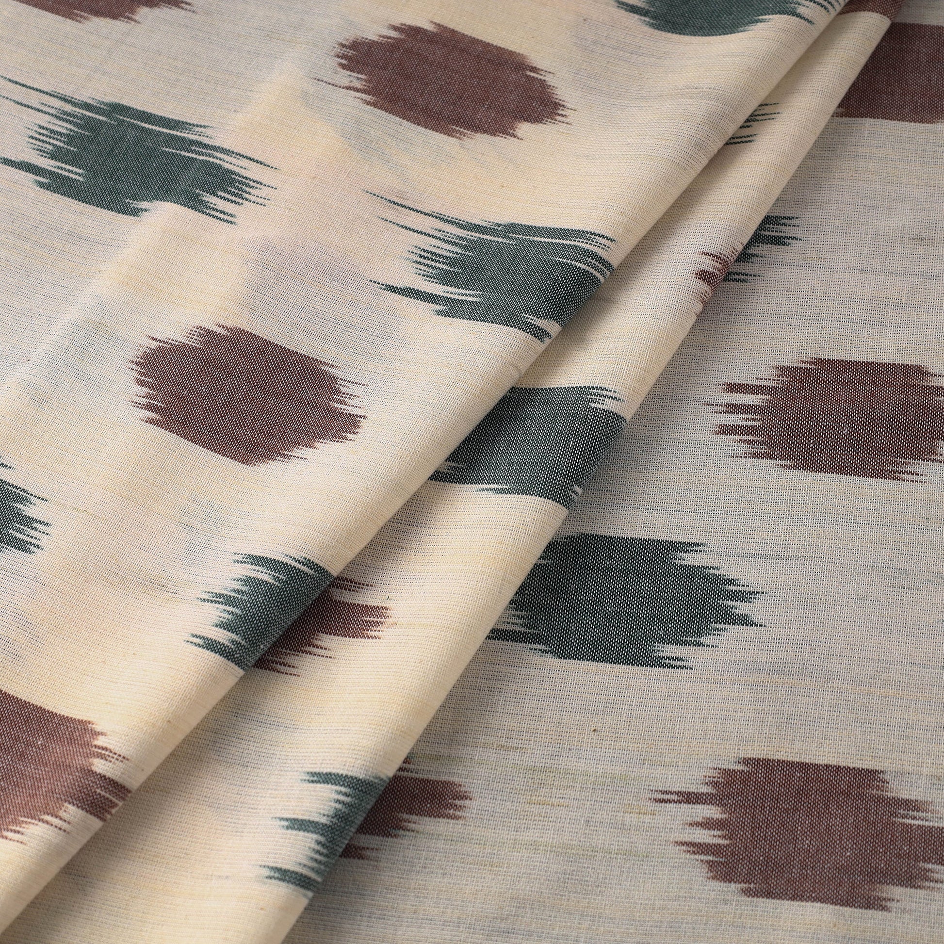 Handloom Cotton Pochampally Ikat Fabric 02