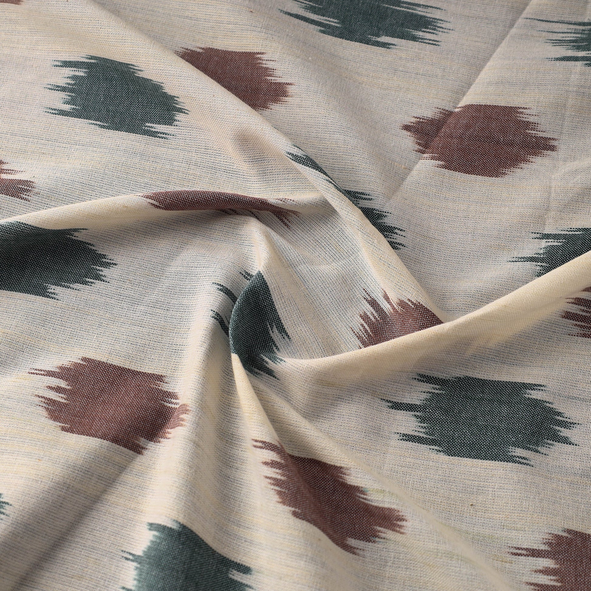 Handloom Cotton Pochampally Ikat Fabric 02