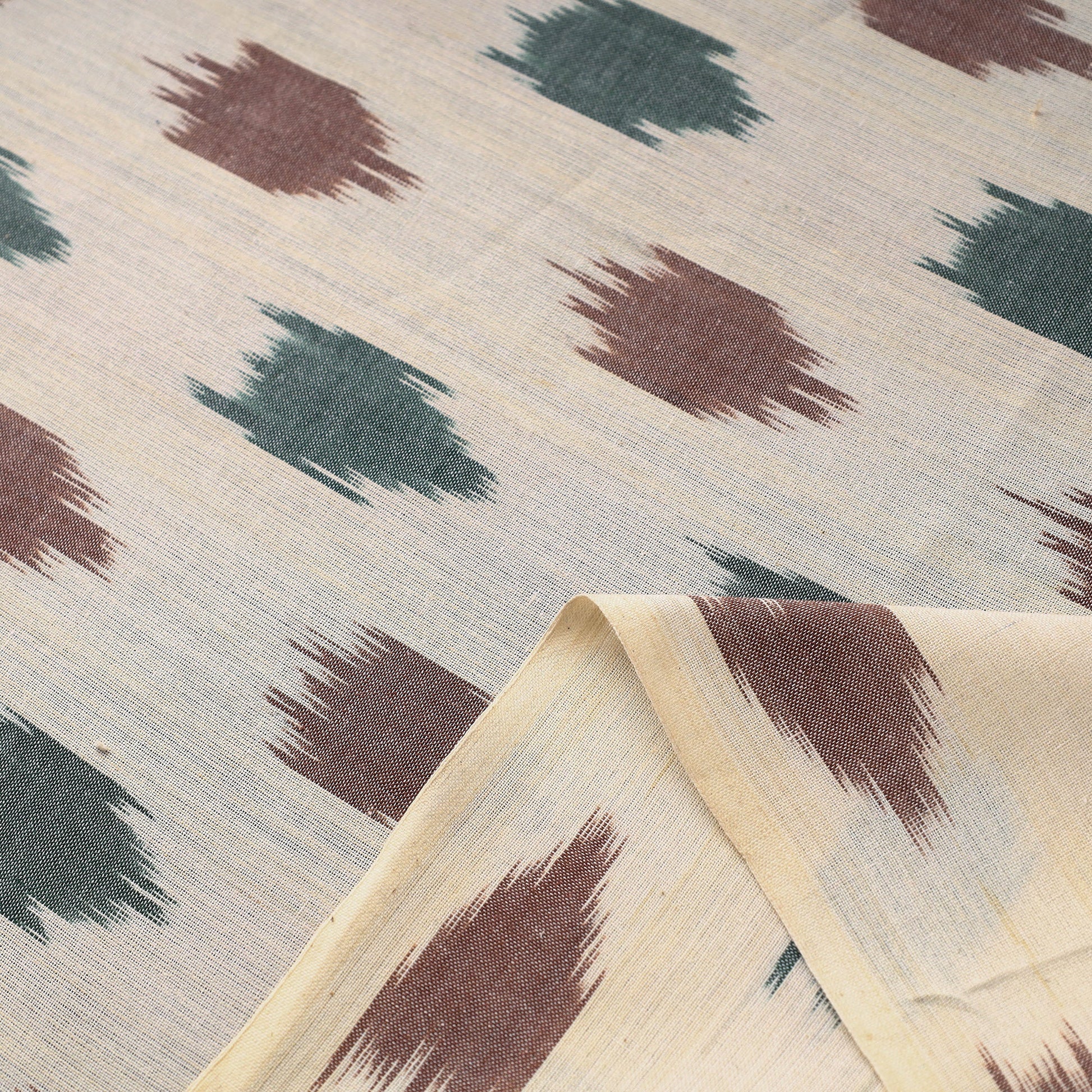 Handloom Cotton Pochampally Ikat Fabric 02