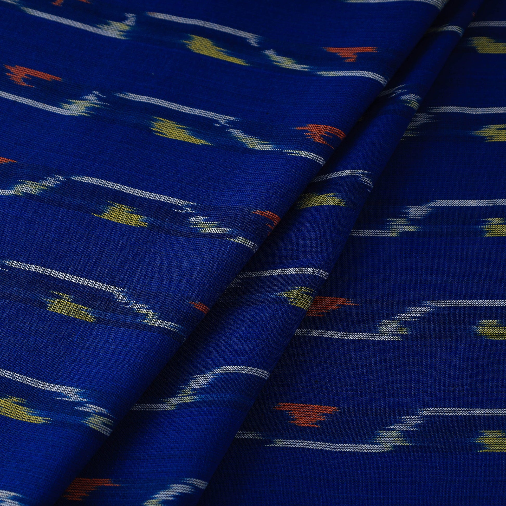 Handloom Cotton Pochampally Ikat Fabric 07