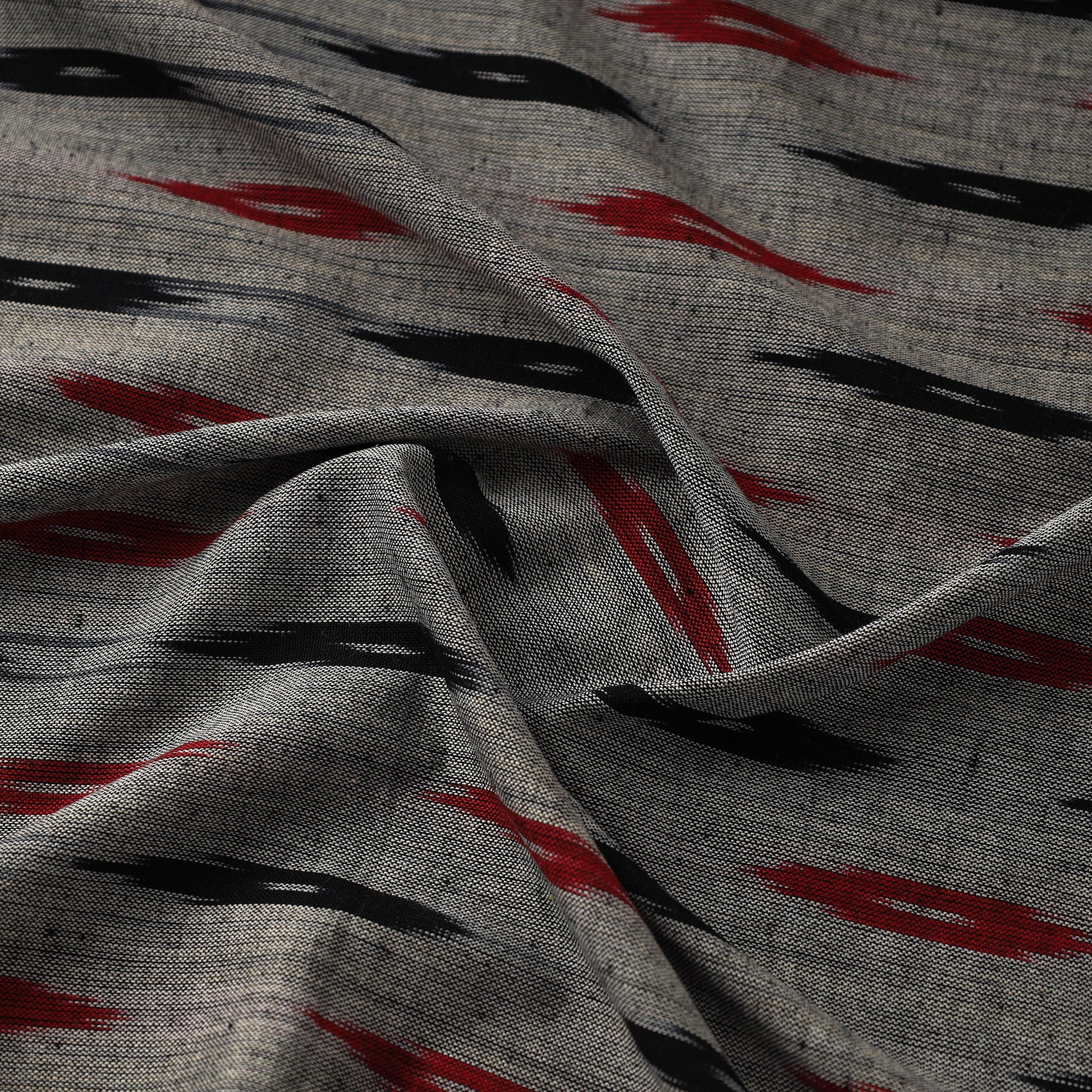 Handloom Cotton Pochampally Ikat Fabric 09