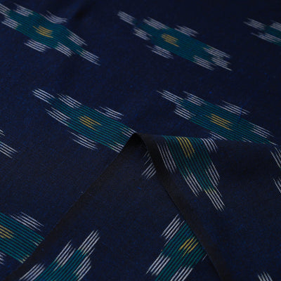 Handloom Cotton Pochampally Ikat Fabric 17