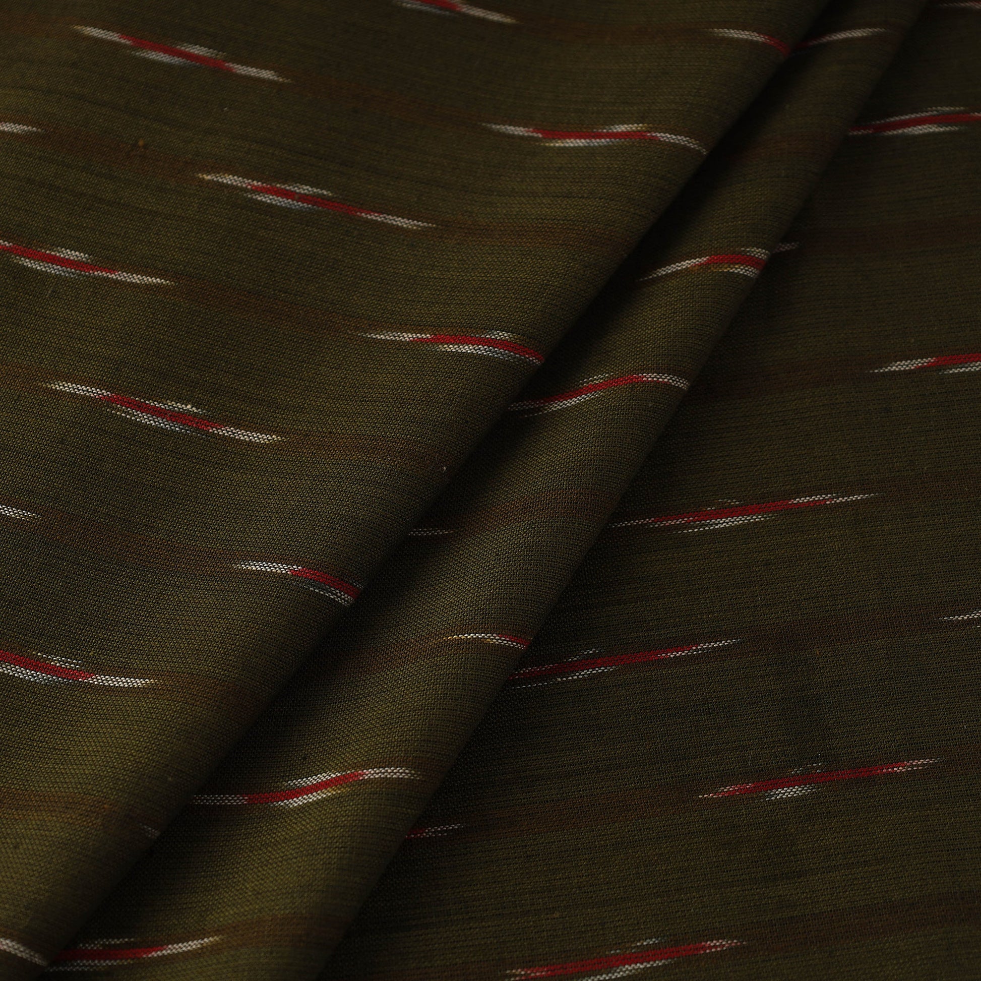 Handloom Cotton Pochampally Ikat Fabric 18