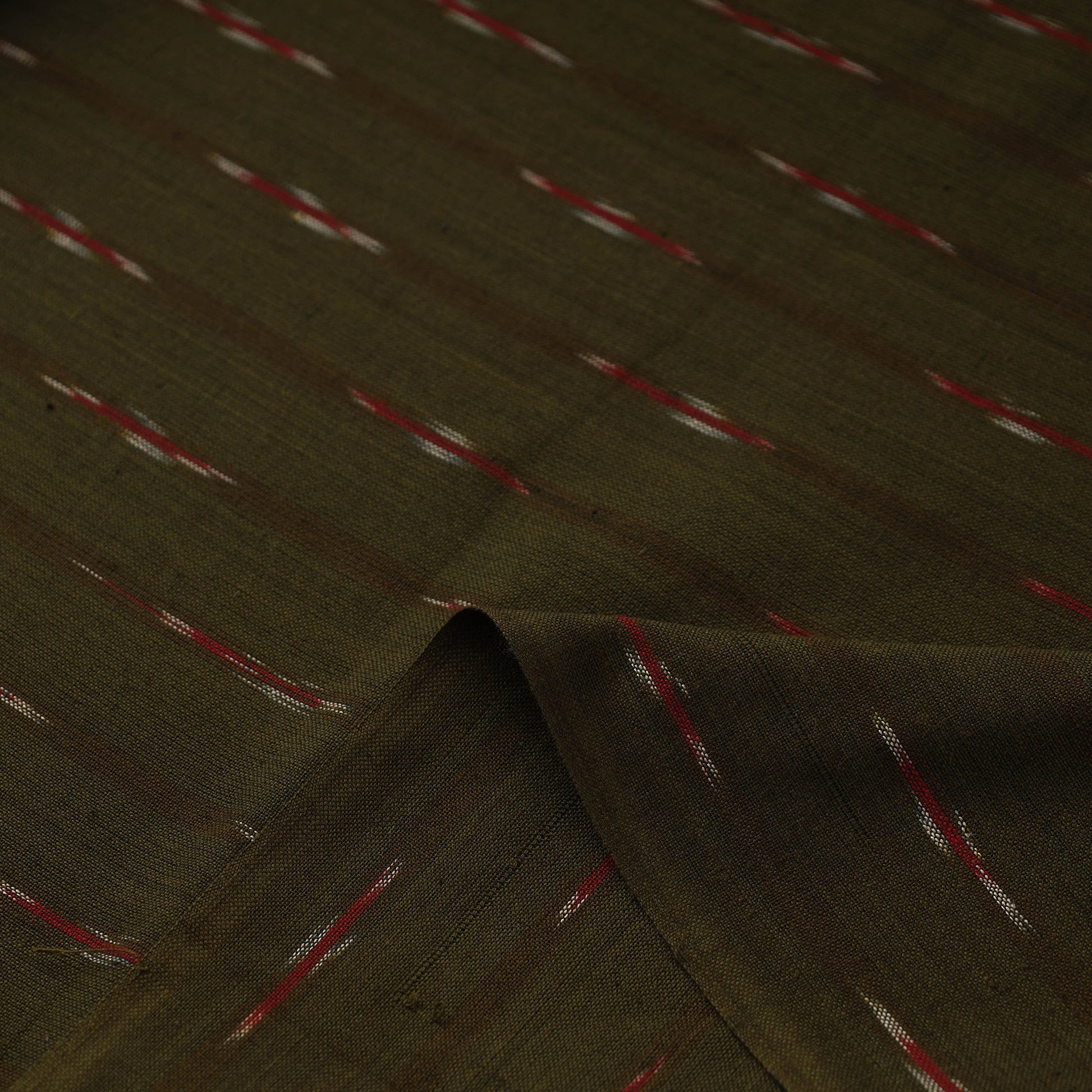 Handloom Cotton Pochampally Ikat Fabric 18