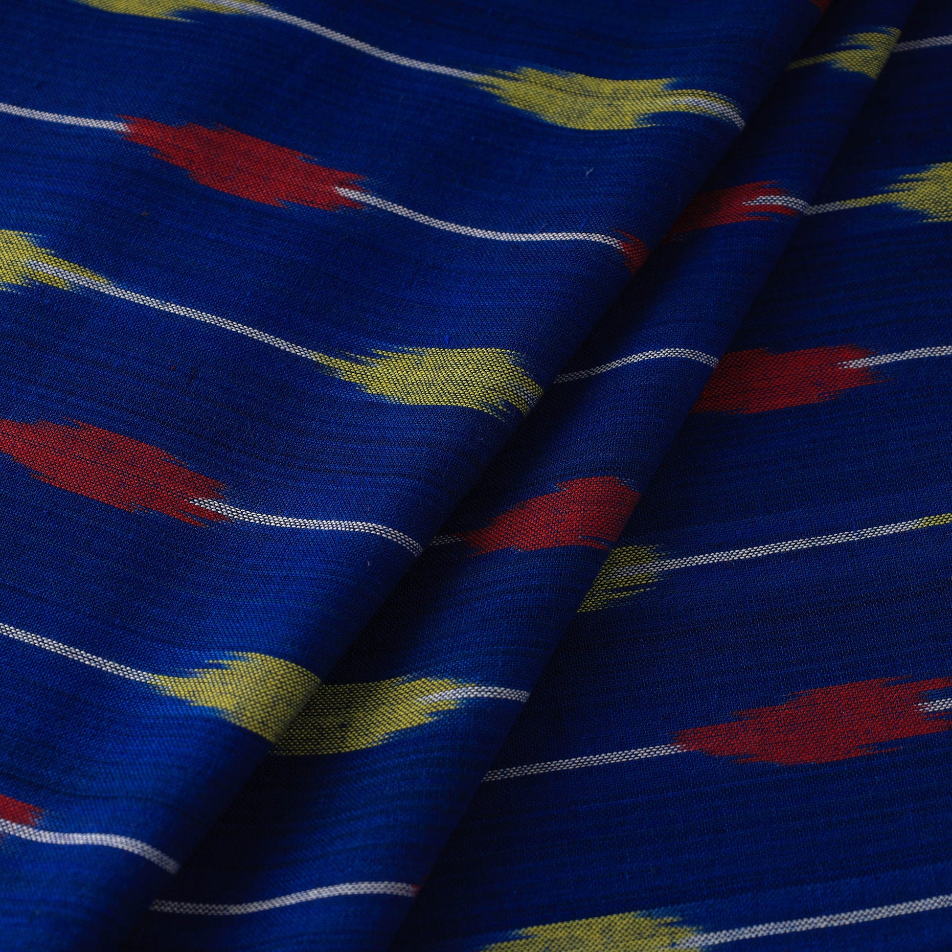 Handloom Cotton Pochampally Ikat Fabric 21