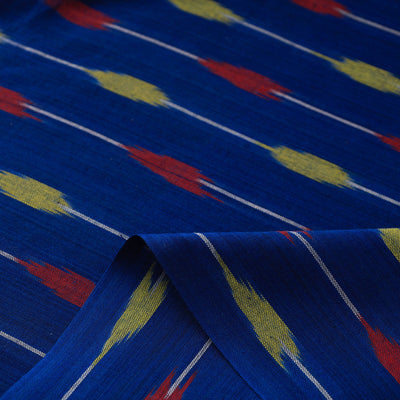 Handloom Cotton Pochampally Ikat Fabric 21