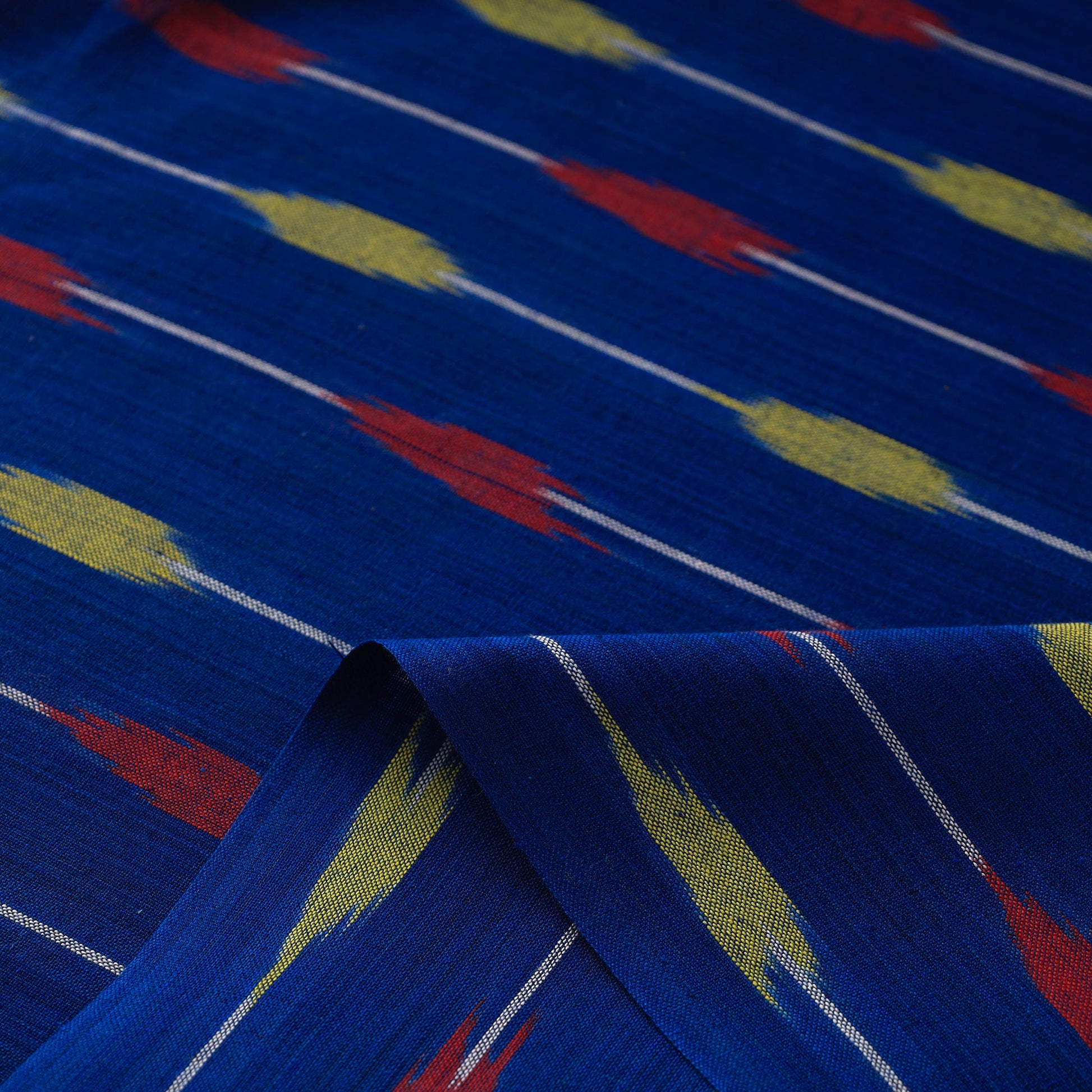 Handloom Cotton Pochampally Ikat Fabric 21