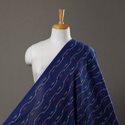 Handloom Cotton Pochampally Ikat Fabric 07