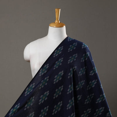 Handloom Cotton Pochampally Ikat Fabric 17