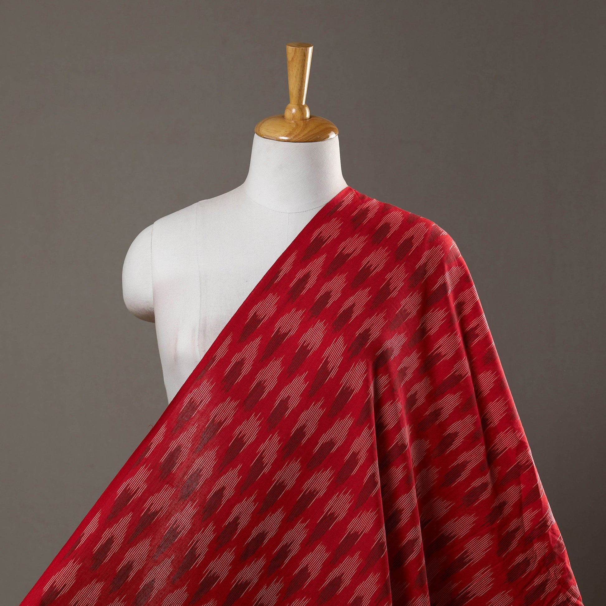 Handloom Cotton Pochampally Ikat Fabric 19