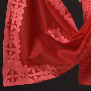3pc Cut Work Cotton Barmer Applique Dress Material 14