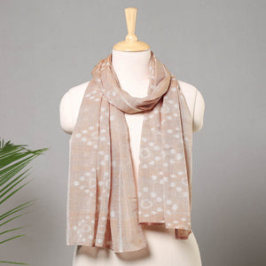 Brown - Maniabandha Ikat Handloom Cotton Stole