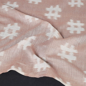 Brown - Maniabandha Ikat Handloom Cotton Stole