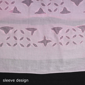 3pc Cut Work Cotton Barmer Applique Dress Material 03