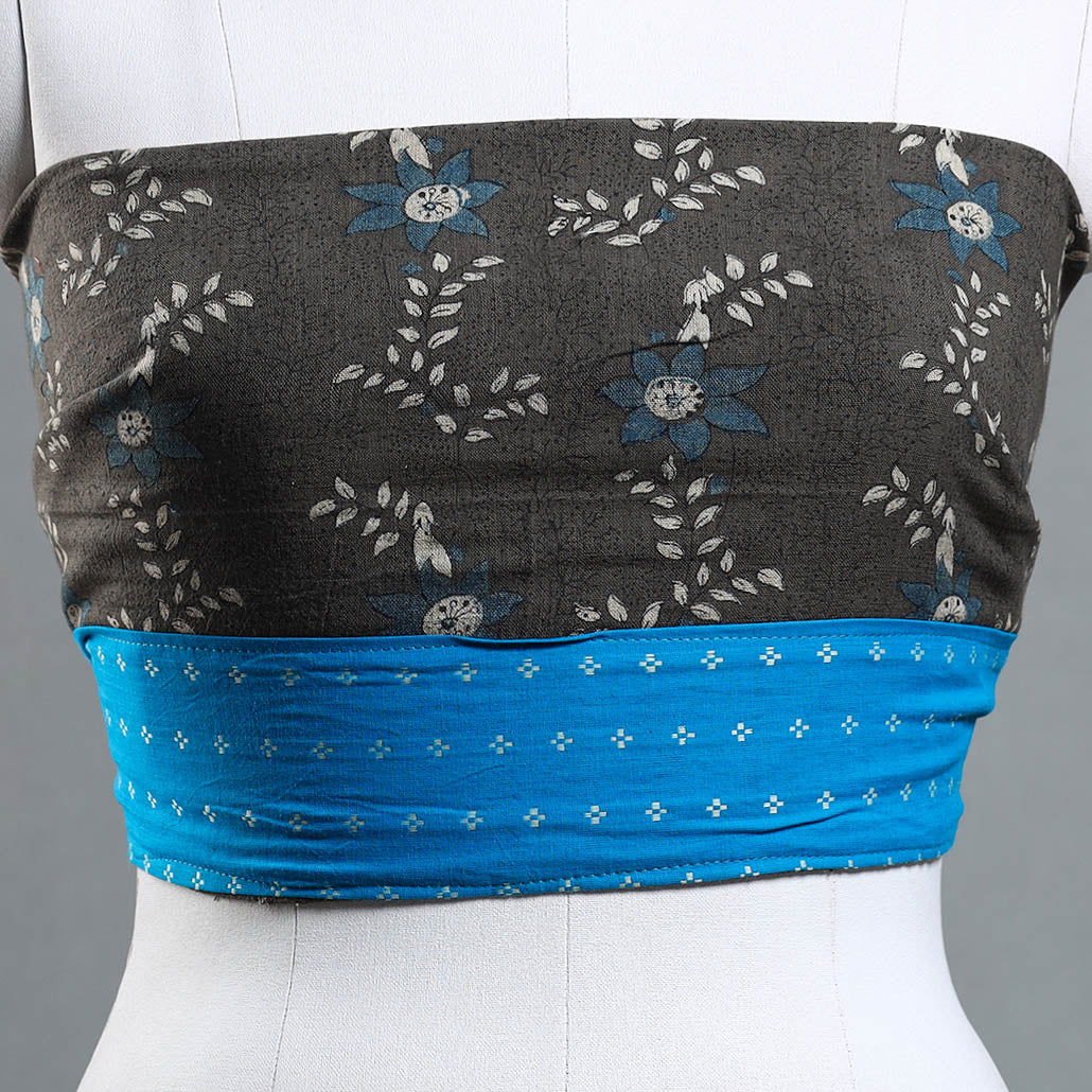 Brown - Jaipur Printed Wool Blouse Piece