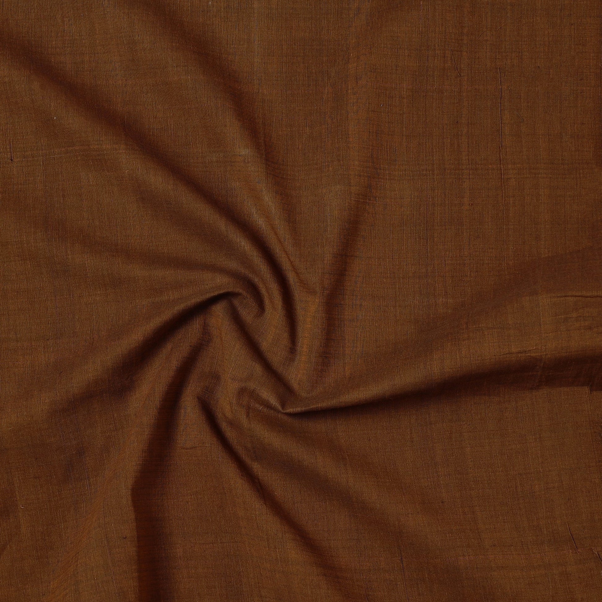 Brown - Mangalagiri Handloom Cotton Precut Fabric 41