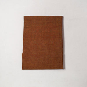 Brown - Mangalagiri Handloom Cotton Precut Fabric (1 meter) 77