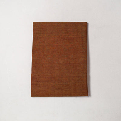 Brown - Mangalagiri Handloom Cotton Precut Fabric (1 meter) 77
