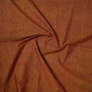 Brown - Mangalagiri Handloom Cotton Precut Fabric (1 meter) 77