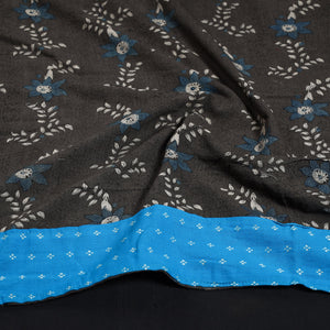 Brown - Jaipur Printed Wool Blouse Piece