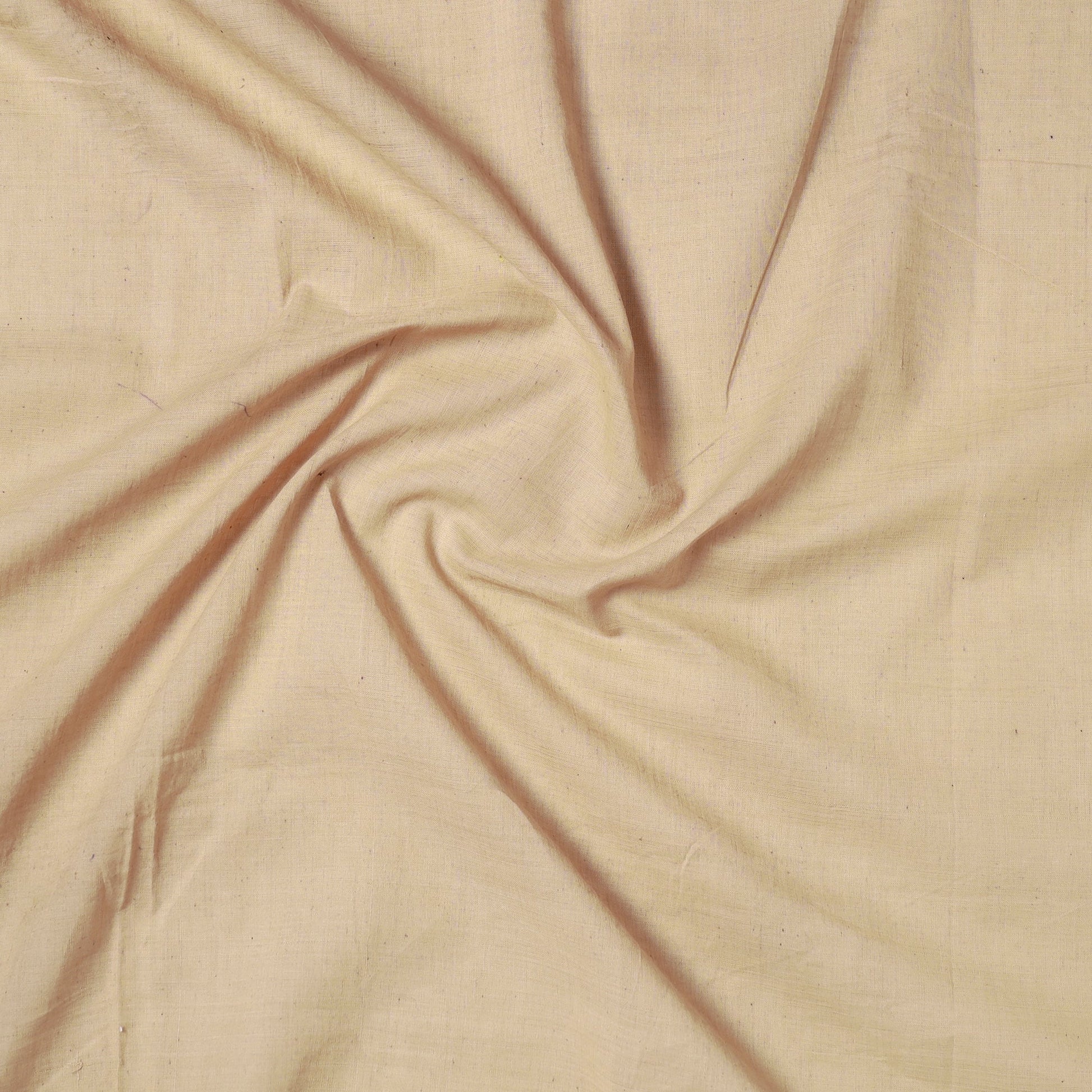 Beige - Mangalagiri Handloom Cotton Precut Fabric (1.3 meter) 82
