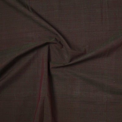Brown - Mangalagiri Handloom Cotton Precut Fabric (1.5 meter) 89