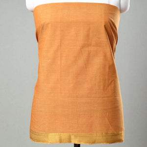 3pc Mangalagiri Handloom Cotton Suit Material Set with Zari Border 18