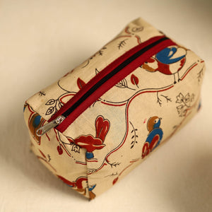 Beige - Handmade Cotton Toiletry Bags (Set of 3) 03
