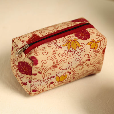 Beige - Handmade Cotton Toiletry Bags (Set of 3) 13