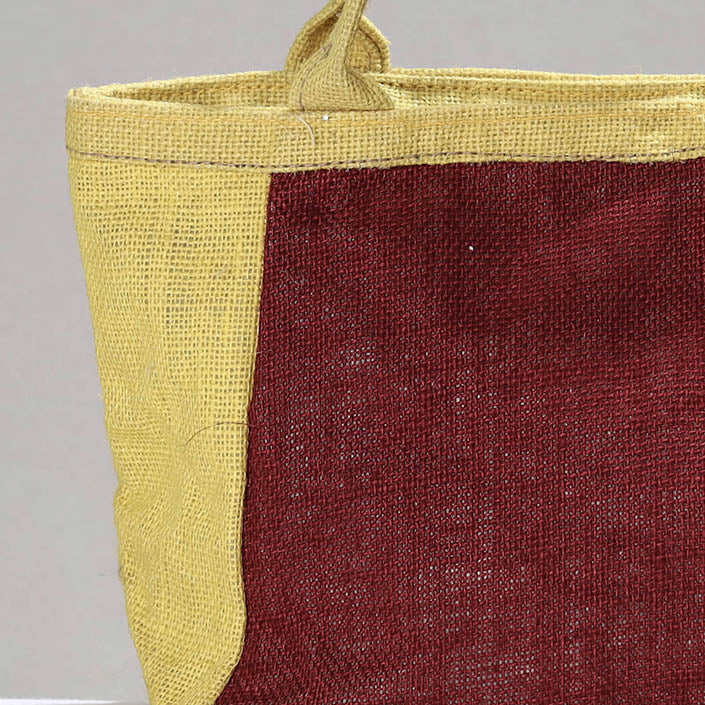 Brown - Handcrafted Multipurpose Jute Hand Bag